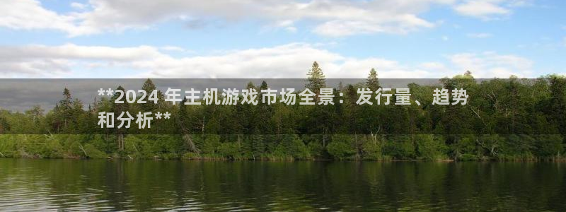 门徒平台二7O777：**2024 年主机游戏市场全景：发行量、趋势
和分析**